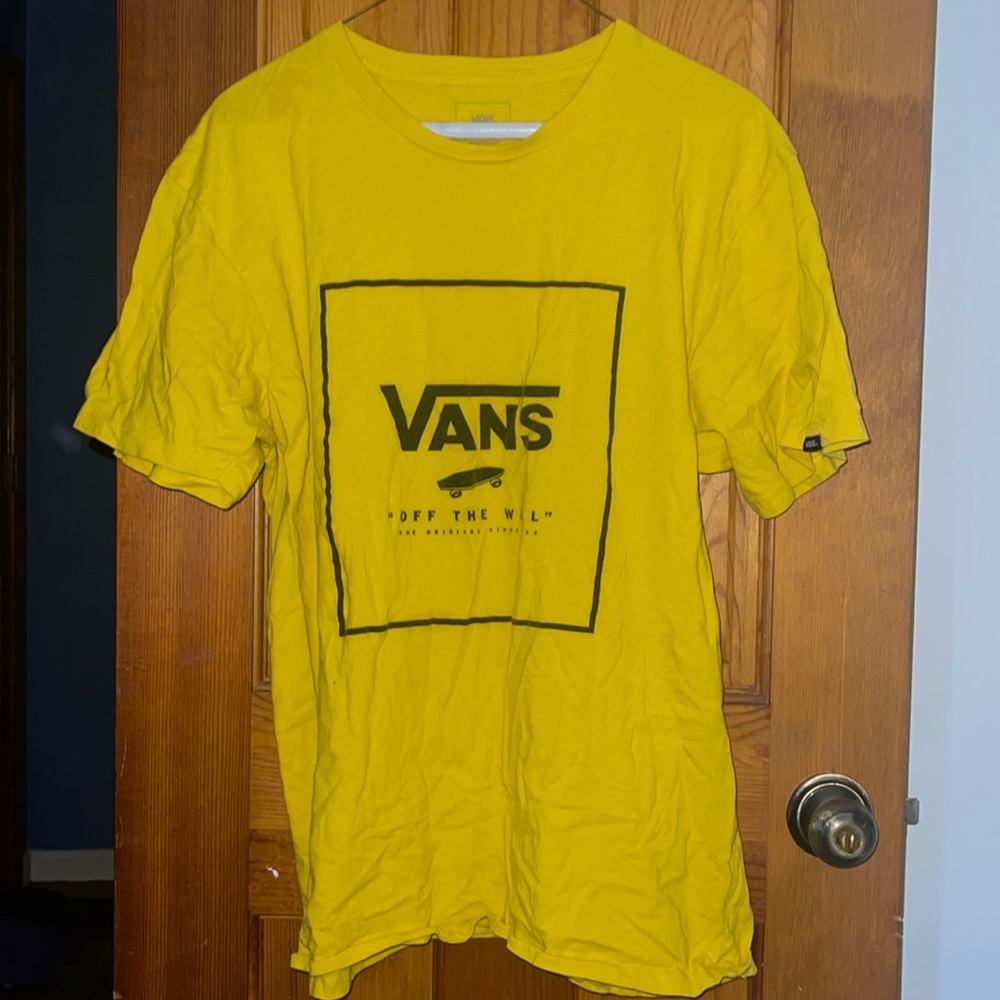YELLOW VANS SHIRT